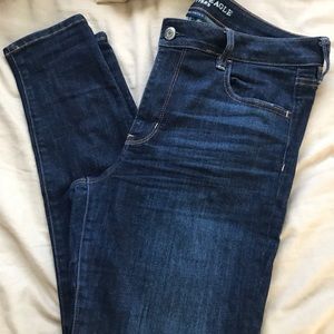 American Eagle high rise skinny jeans